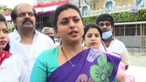 MLA Roja Strong Comments on Pawan Kalyan over his Comments on 3 Capitals | E3 Talkies
