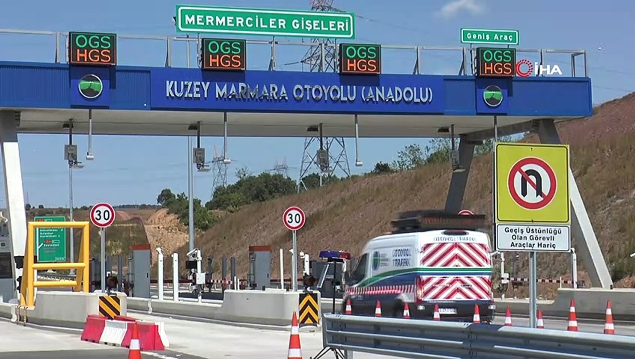 Kuzey Marmara Otoyolu bayram tatilcilerini trafik çilesinden kurtardı