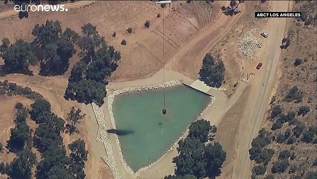 Homes evacuated as Southern California wildfire grows east of Los Angeles