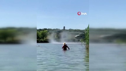 - Ukrayna'da askeri helikopter tatilcilerin arasında tatbikat yaptı