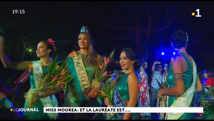 Rarahu Vernaudon élue Miss Moorea