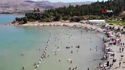 Doğunun gizli denizi Hazar'da bayram yoğunluğu