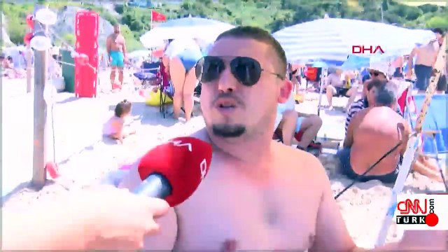 Plajlarda tedbirler unutuldu! | Video