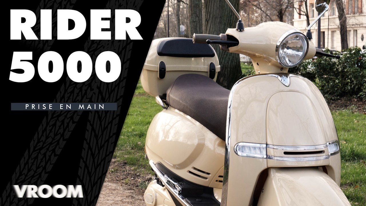 Test du Rider 5000W : un scooter électrique furieux mais avec du style