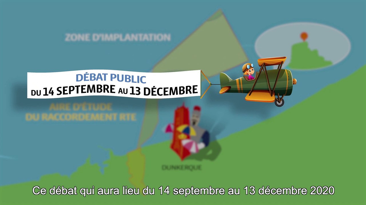 Dunkerque éolien en mer - Vidéo de présentation du débat