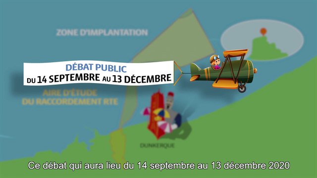 Dunkerque éolien en mer - Vidéo de présentation du débat