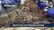 Perajin Tusuk Sate Kebanjiran Pesanan saat Idul Adha