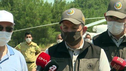 Pakdemirli: '(Menderes'teki orman yangını) Başlangıç noktasında yeyicek içecek materyalı bulunmuş' - İZMİR