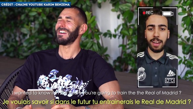 Karim Benzema rêve d'entraîner un jour le Real Madrid