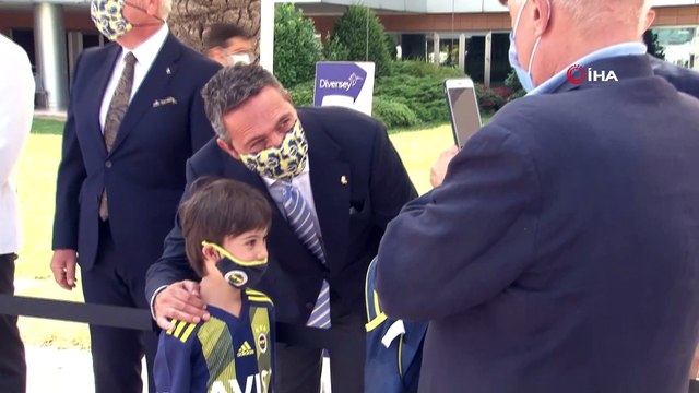 Fenerbahçe’de bayramlaşma töreni yapıldı