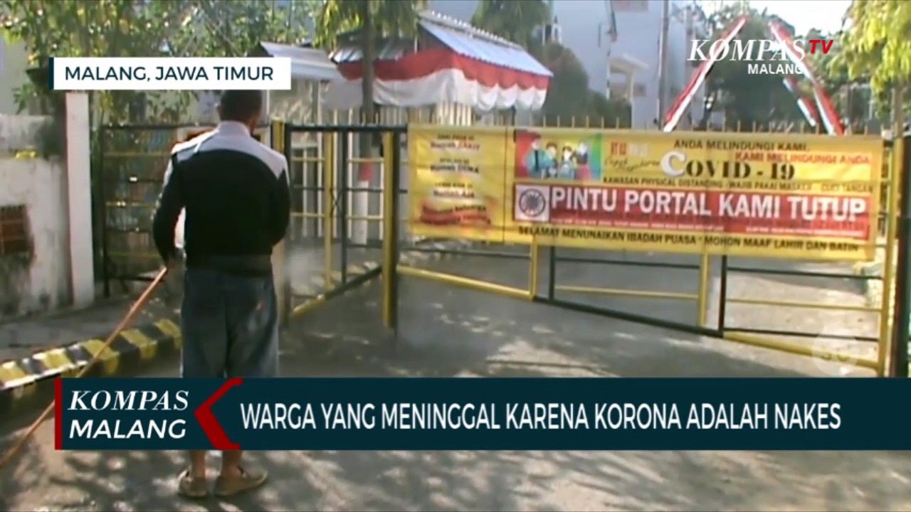 Satu Warga Meninggal Karena Corona, Akses Keluar Masuk Permukiman Ditutup