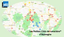 Les 28  Petites Cités de caractère® d’Auvergne