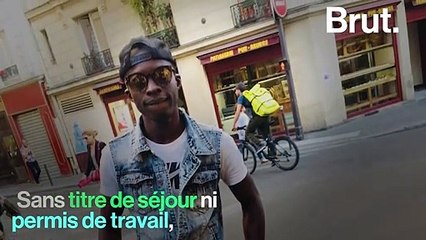 Le combat d'Ibrahim, livreur à vélo, pour faire valoir ses droits
