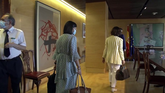 Calvo y Darias se reúnen con delegación de Ciudadanos