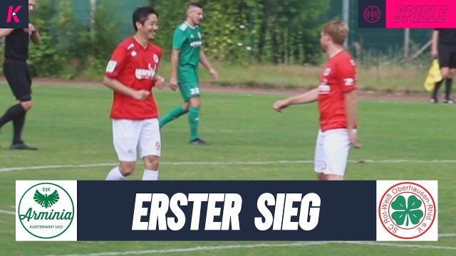 Neuzugang Terada köpft die Kleeblätter zum Sieg | DJK Arminia Klosterhardt - Rot-Weiß Oberhausen