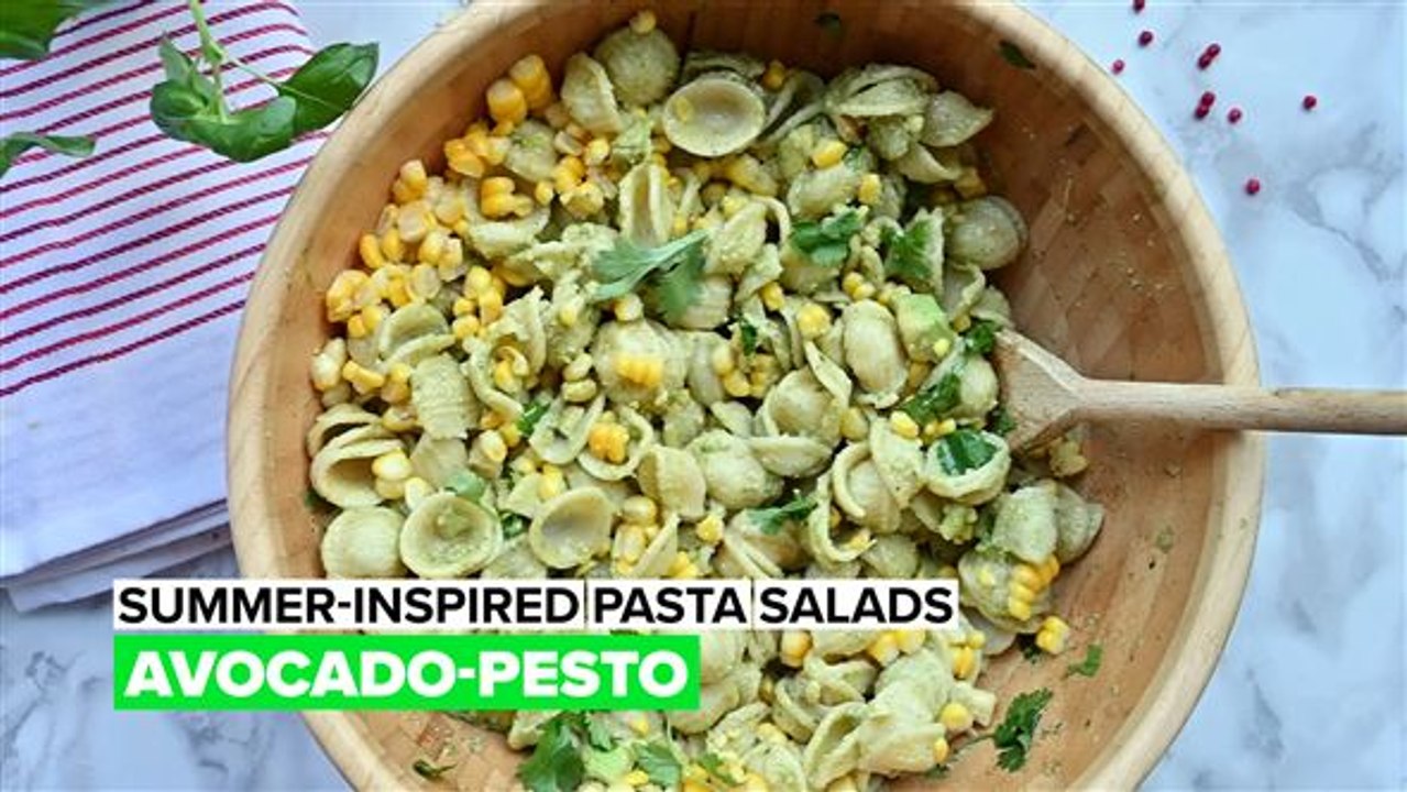 Summer-Inspired Pasta Salads: Avocado Pesto