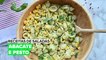 Receitas de saladas: Abacate e pesto