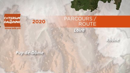 Parcours / Route : Critérium du Dauphiné 2020