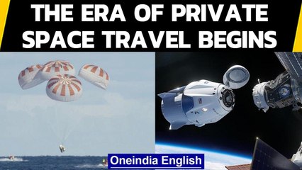 Download Video: SpaceX shuttle returns| NASA astronauts safe| Era of private space travel | Oneindia News