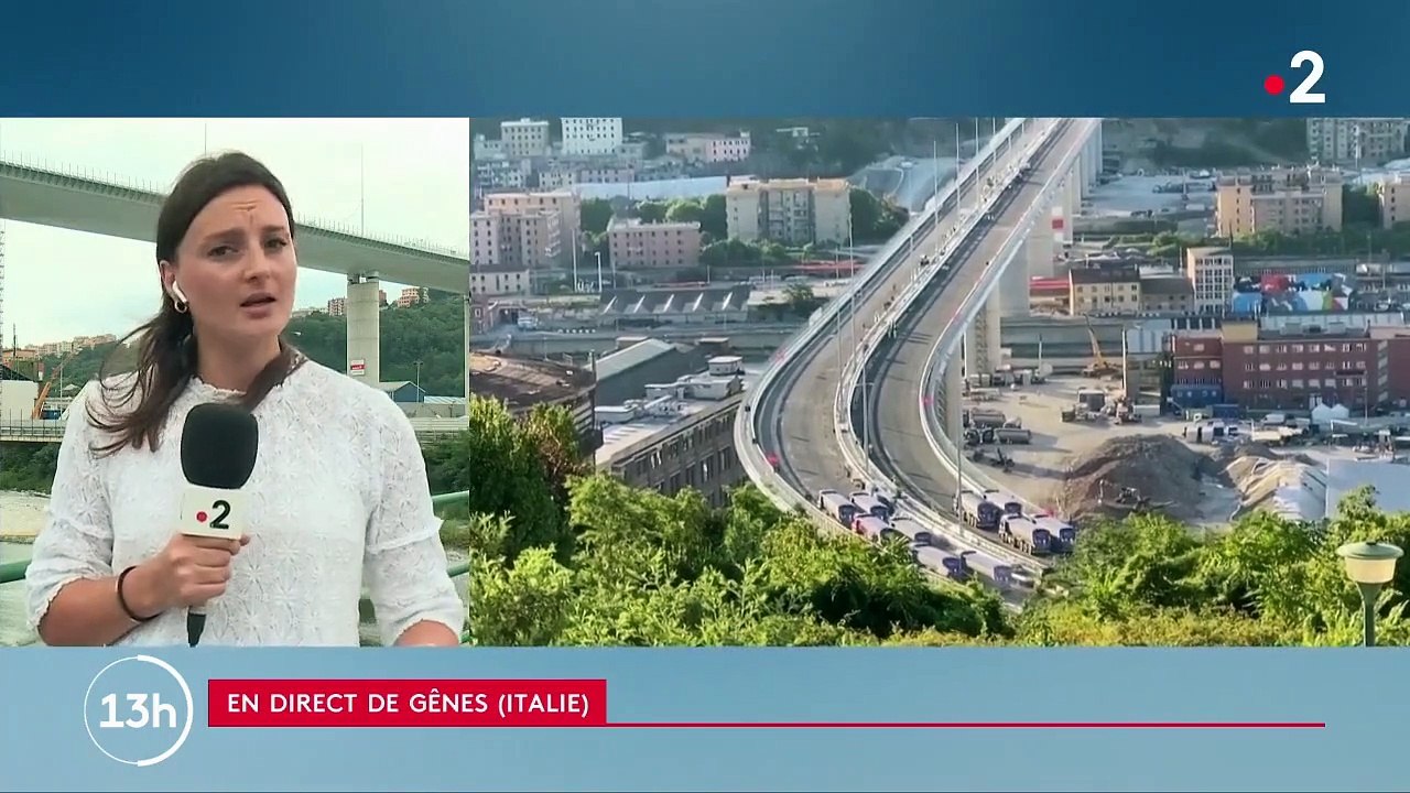 Gênes : un nouveau pont qui rend les autorités fières et les riverains tristes