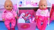 Baby Born Twins Dolls Morning Routine in Dollhouse!