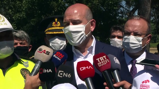 Bakan Soylu: 'Güvenli sürüş emniyet kemeri bağlamakla başlar' - BURSA