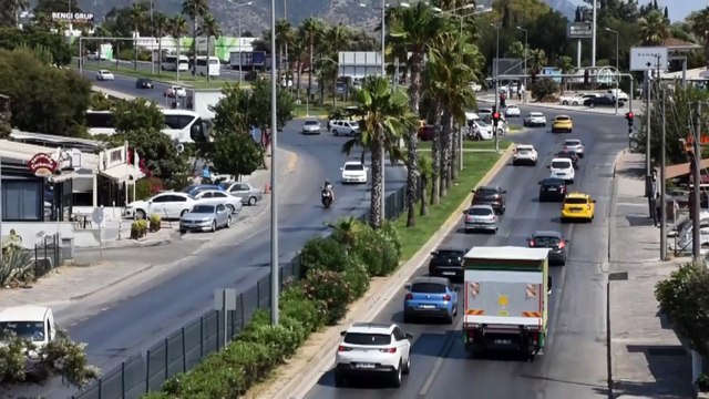 Tatilciler dönüş yolunda yoğunluk oluşturdu - (Bodrum/Fethiye) - MUĞLA