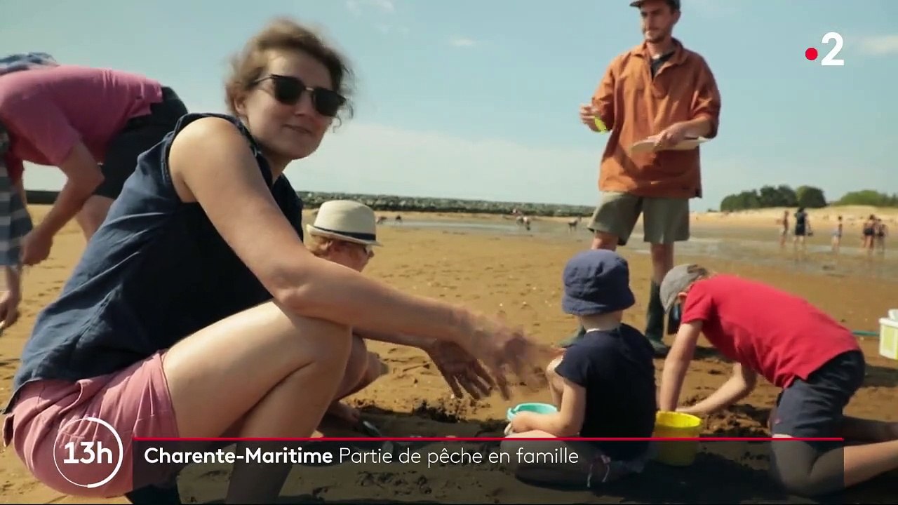 Charente -Maritime : partie de pêche en famille