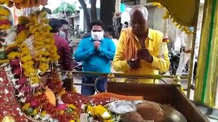 शाजापुर में भगवान ओमकारेश्वर महादेव की सवारी निकली