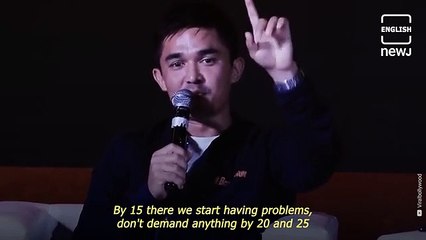 Watch Indian footballer Sunil Chhetri's motivational speech on his birthday