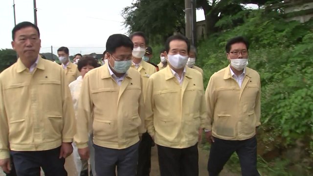 정세균 총리, 이천 수해 현장 방문...복구 상황 점검 / YTN