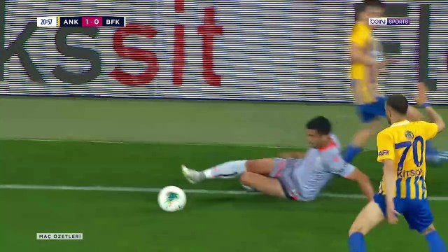 MKE Ankaragücü 1 - 2 Medipol Başakşehir Maçın Geniş Özeti ve Golleri