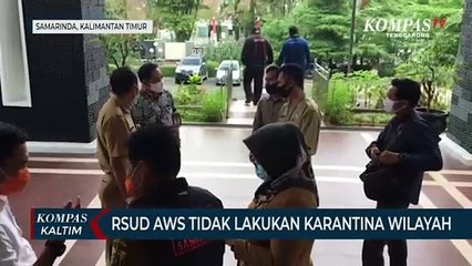 RSUD AWS Tidak Lakukan Karantina Wilayah