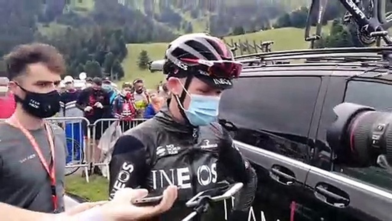Route d'Occitanie 2020 - Chris Froome après la...