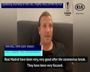 'Focused' Real Madrid can turn Man City tie around - Van der Vaart