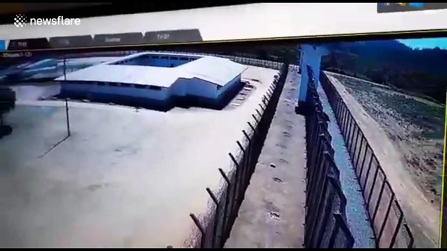 Escape of prisoners in the Brazilian prison of Ariquemes