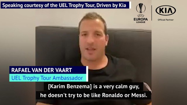 Van der Vaart in awe of former Real team-mates Benzema and Ramos