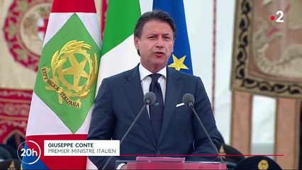 En Italie, l'inauguration du nouveau pont de Gênes