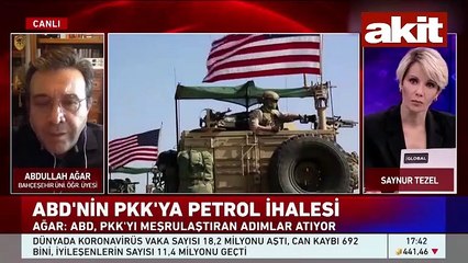 Abdullah Ağar ABD'nin kirli petrol anlaşmasını yorumladı: İki ülke bölünecek