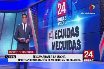 Ejecutivo autoriza contratar personal de salud en condición de egresado