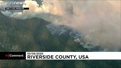 Los incendios en California obligan a evacuar a cerca de 8000 personas