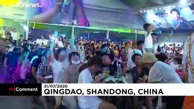 Китайский Октоберфест: в Циндао проходит фестиваль пива