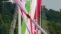 Genova ha il suo nuovo ponte. Inaugurato il viadotto sul Polcevera