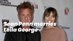 Sean Penn Is Now Married