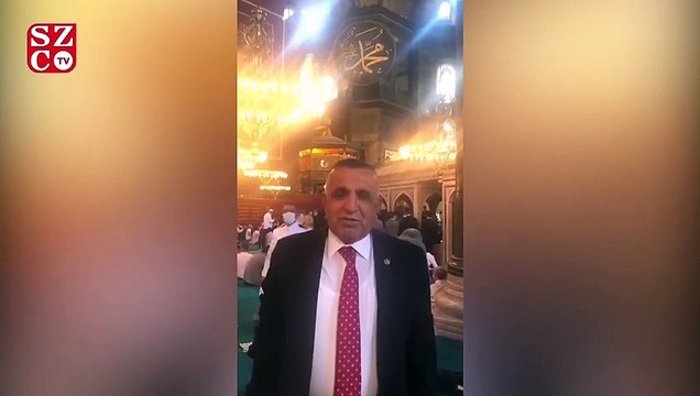 Ayasofya'dan maskesiz paylaşım yapan bir AKP'li vekilin daha COVID-19 testi pozitif çıktı