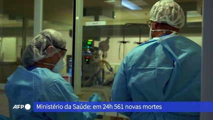 Covid-19: Brasil registra mais 561 mortes