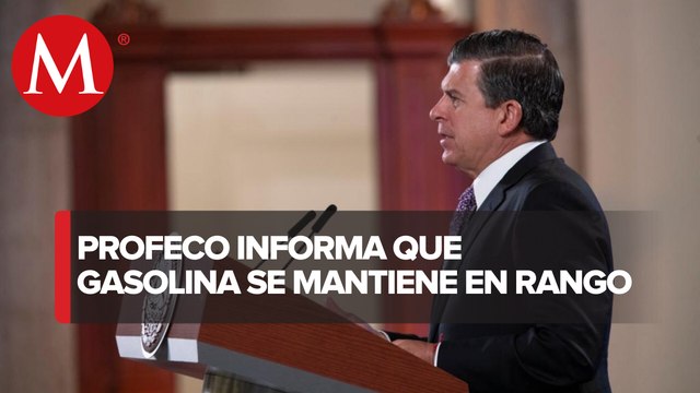 Precios de la gasolina se mantienen estables: Profeco