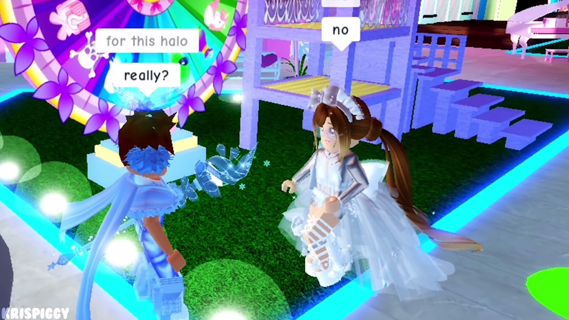Do I Owe You A Halo Royale High Honesty Test Roblox Social Experiment Video Dailymotion - roblox royal high saint patrick's day halo