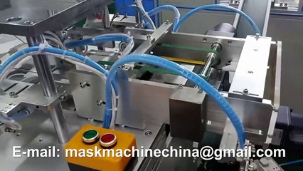 3D mask machine with auto mask packaging machine
