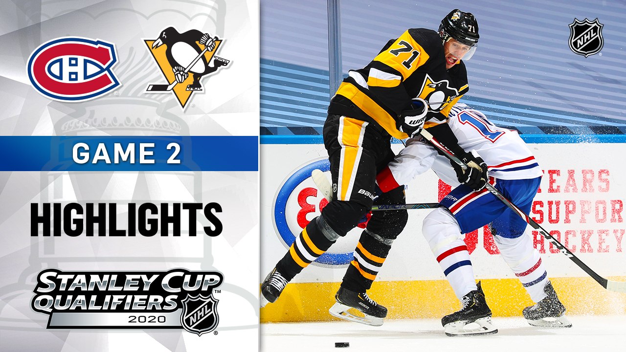 NHL Highlights | Canadiens @ Penguins 8/03/2020